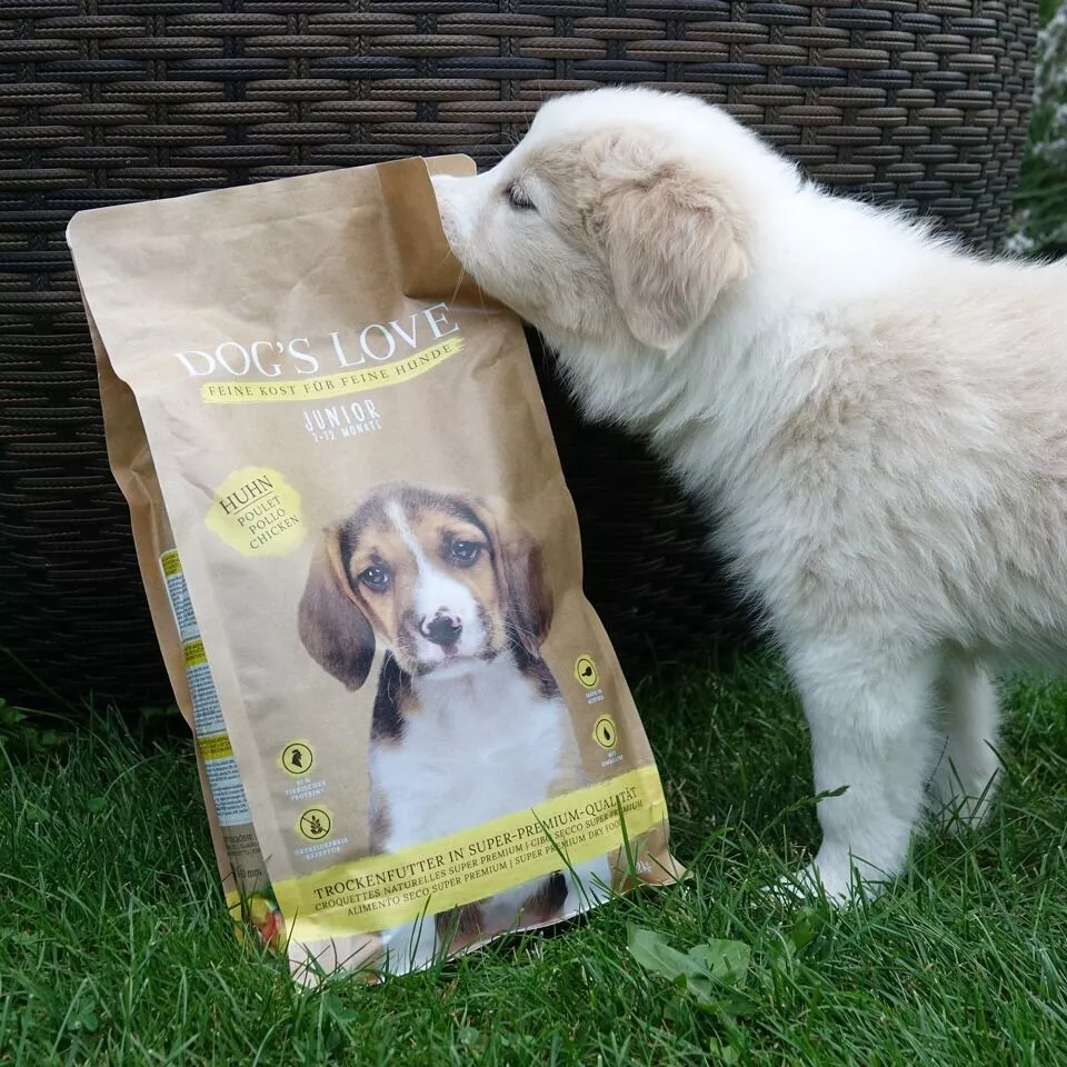 Premium Welpen-Trockenfutter mit Huhn kaufen | DOG'S LOVE