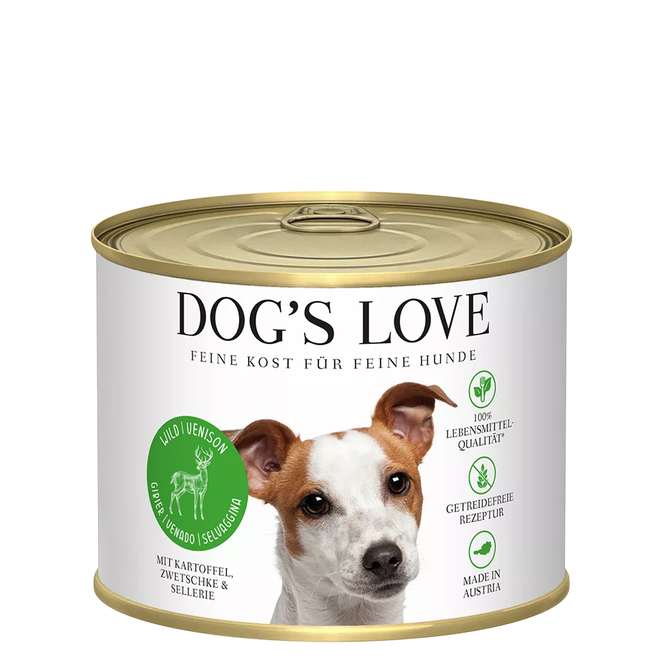 Premium Hunde-Nassfutter Wild jetzt kaufen | DOG'S LOVE