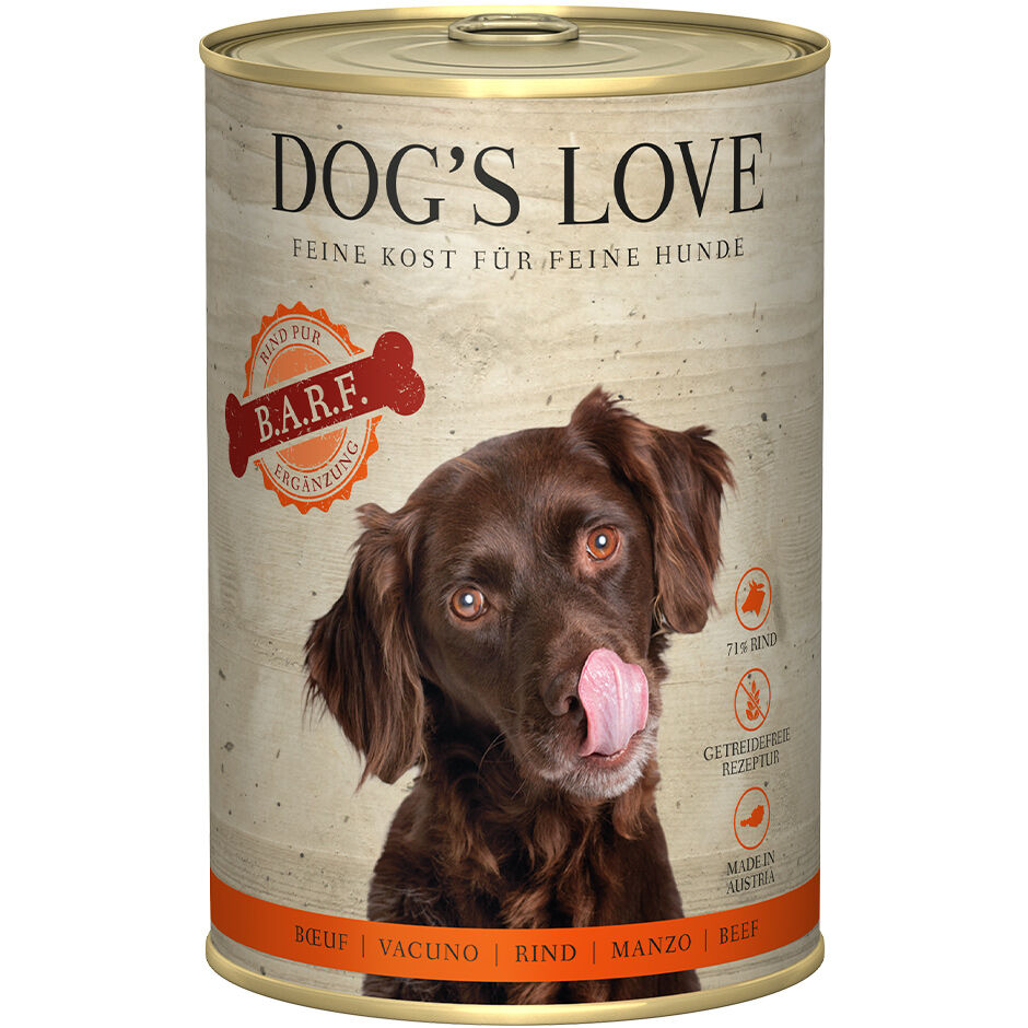 DOG'S LOVE Premium Hundeergänzungsfutter Rind kaufen