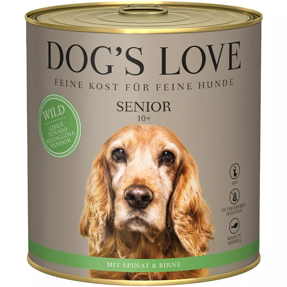 Nassfutter für Hunde - Senior Wild in 800g Dose