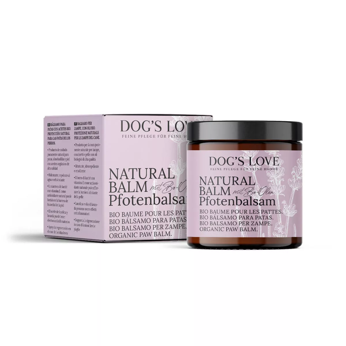 Natural paw balm