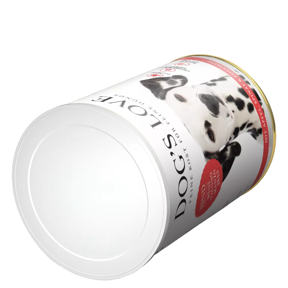 DOG'S LOVE | Can lids for 200g, 400g and 800g cans