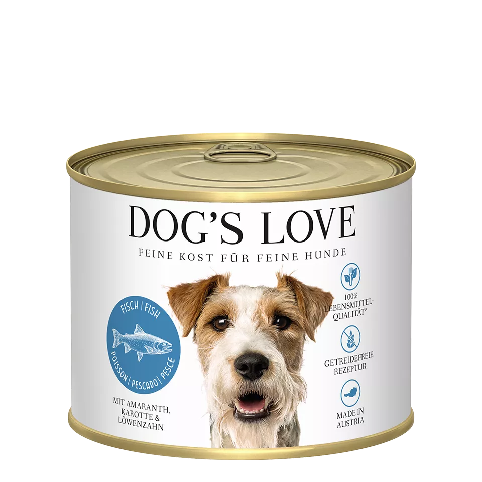 DOG'S LOVE Premium wet dog food Adult Fish | Buy Now
