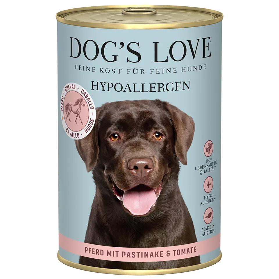 DOG'S LOVE Premium Hypoallergenic Food Horse | Buy Now