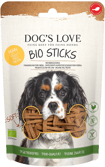 DOG'S LOVE Premium Dog Snack Organic Chicken Soft | Buy Now