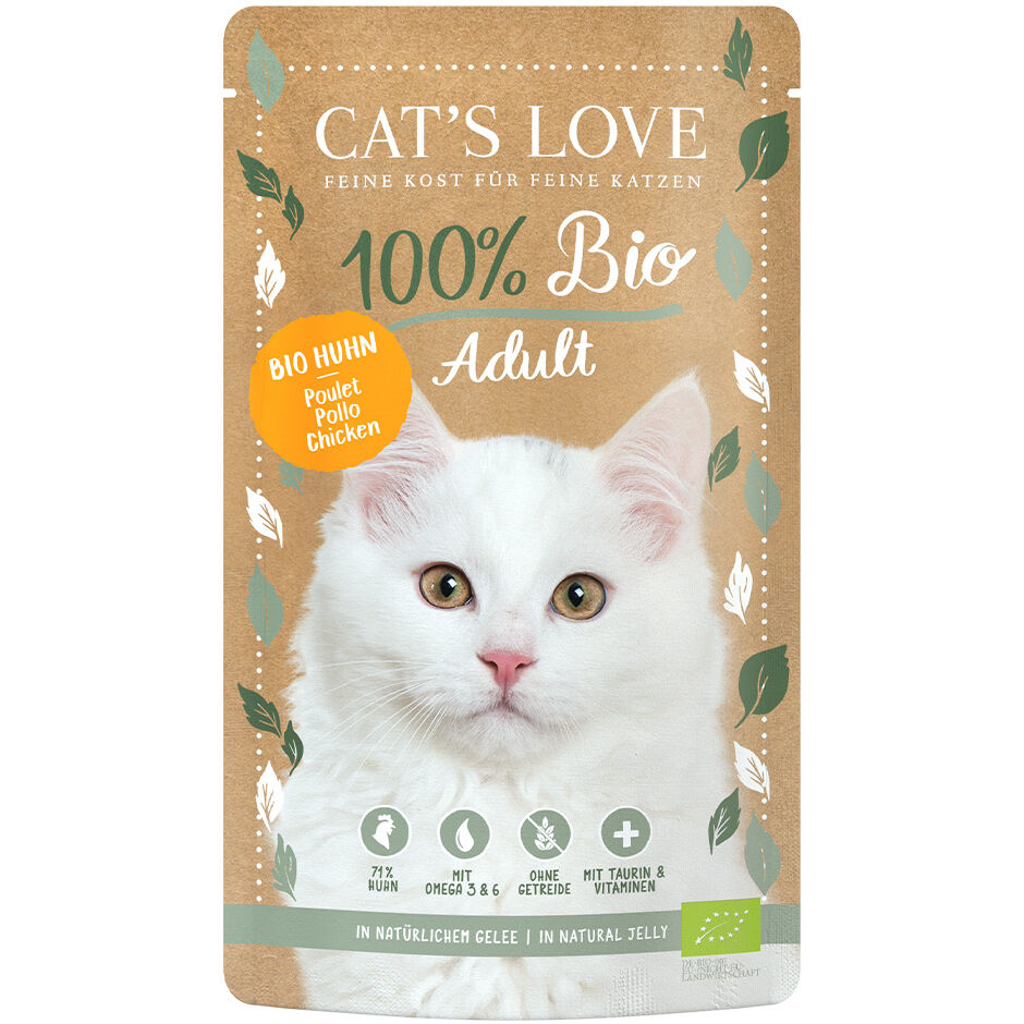 Adult Organic Chicken Wet Cat Food