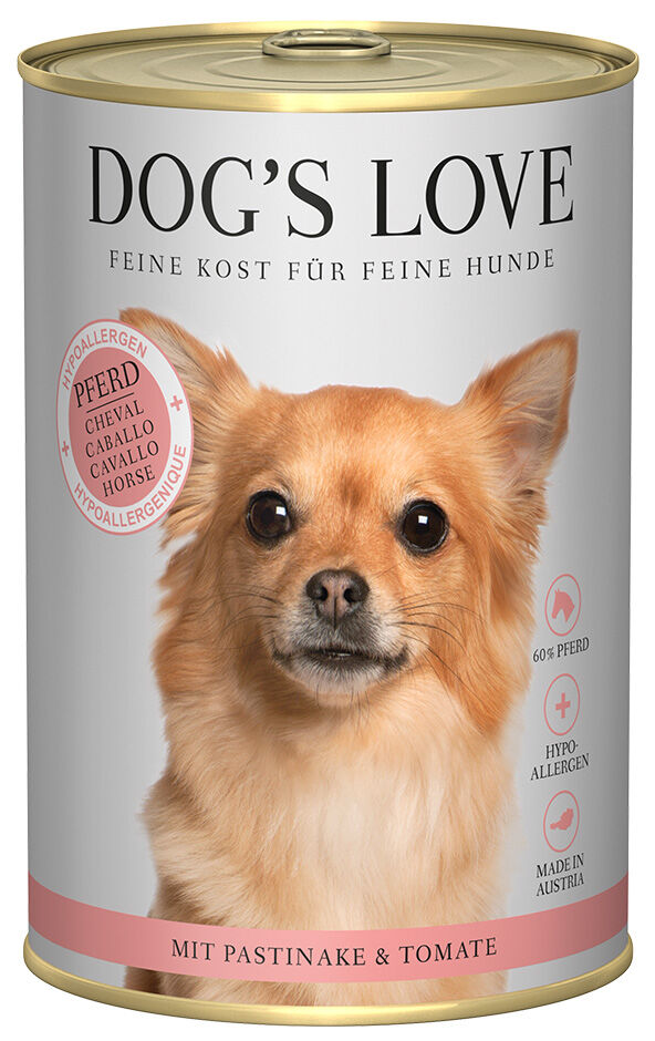 DOG'S LOVE Premium Hypoallergenic Food Horse | Buy Now DOG'S LOVE Premium Hypoallergenic Food Horse | Buy Now