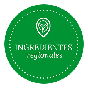 Icono con la inscripción: Ingredientes regionales