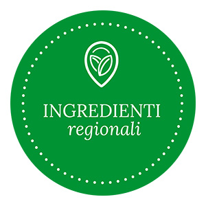 Icona con l'iscrizione: Ingredienti regionali