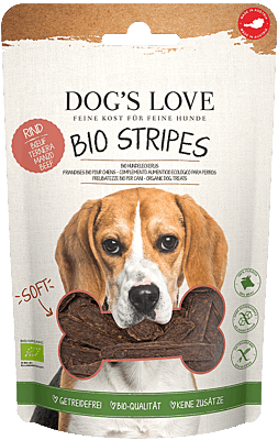 Hundeleckerlis Soft Stripes | Bio Rind Hundesnacks Hundeleckerlis Soft Stripes | Bio Rind Hundesnacks