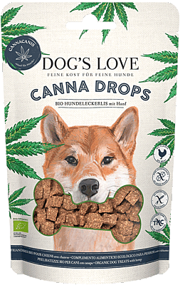 Hundeleckerlis Canna Drops | Bio Geflügel Hundesnacks Hundeleckerlis Canna Drops | Bio Geflügel Hundesnacks