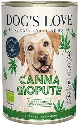 Canna Bio Pute| Bio Hunde Nassfutter Canna Bio Pute| Bio Hunde Nassfutter