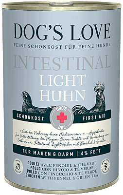 INTESTINAL LIGHT HUHN | HUNDE NASSFUTTER SCHONKOST INTESTINAL LIGHT HUHN | HUNDE NASSFUTTER SCHONKOST