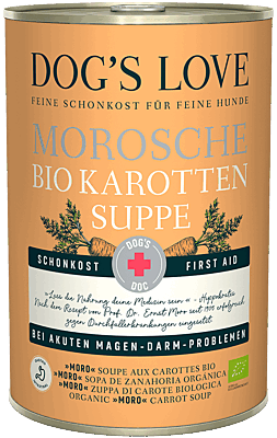 MOROSCHE BIO KAROTTEN SUPPE | HUNDE SCHONKOST MOROSCHE BIO KAROTTEN SUPPE | HUNDE SCHONKOST