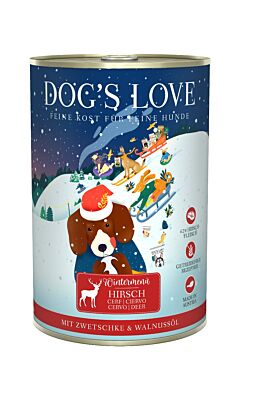 Wintermenü Hirsch | Hunde Nassfutter Wintermenü Hirsch | Hunde Nassfutter