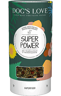 Kräuter Super Power | Hunde Ergänzungsfutter Kräuter Super Power | Hunde Ergänzungsfutter
