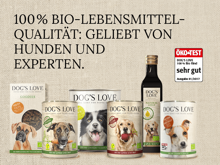 Bio Hundefutter Header