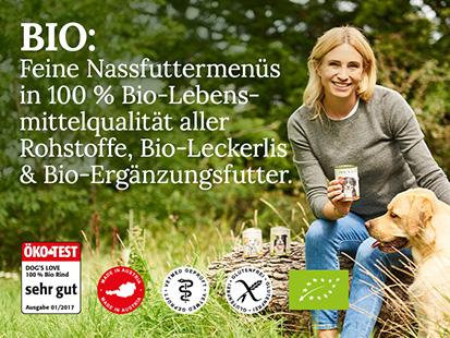 Bio Hundefutter Header